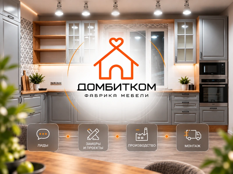 Как «ДомБитком» переехал из amoCRM и связал работу компании в Битрикс24